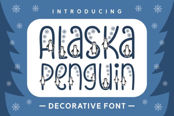 Alaska Penguin Typeface for Branding