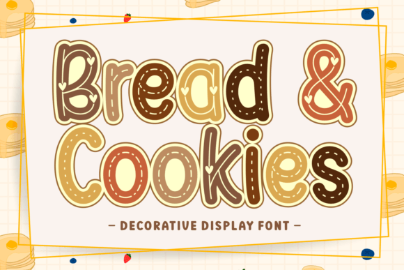 Bread Cookies Font for Bold Campaign Design
