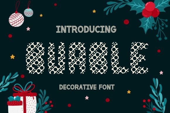 Buable: The Cute Christmas Decorative Font for Marketers