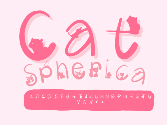 Cat Spherical: A Whimsical Typeface for Editorial Design