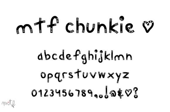 Chunkie Duo: A Playful Decorative Typeface for Happy Brands