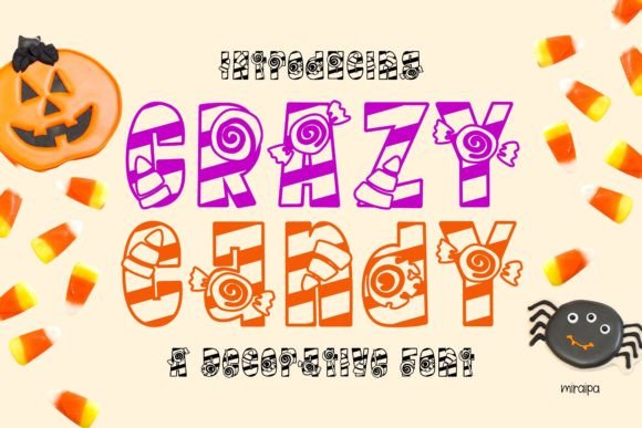 Crazy Candy: The Playful Decorative Font for Crafters