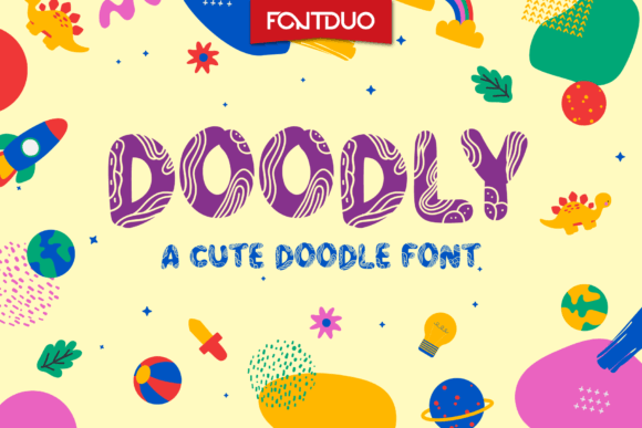 Doodly Font: Whimsical Type for Makers