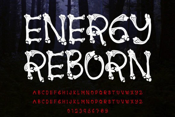 Energy Reborn Typeface Review