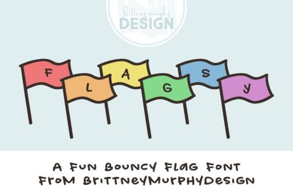 Flagsy: A Playful Decorative Typeface for Editorial Design