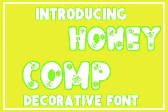 Honey Comp Font: A Playful Typeface for Makers