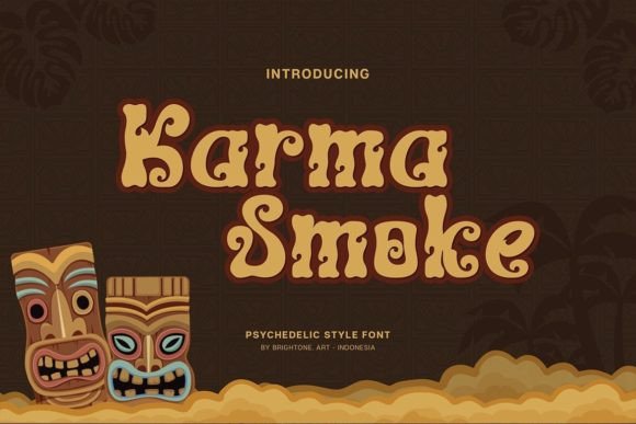 Karma Smoke Font for Bold Brand Identity