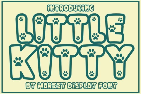 Little Kitty Font: A Playful Typeface for Cat-Themed Brands