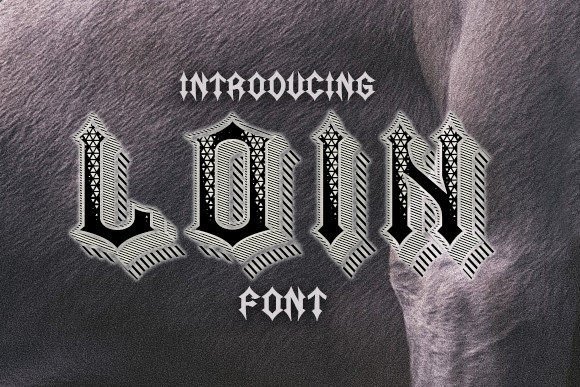 Loin Font: Gothic Style for Web Design