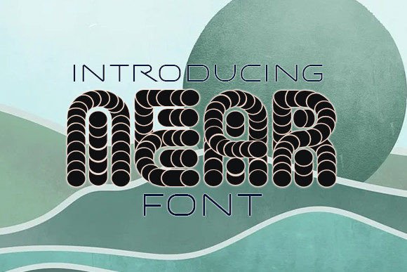 Near Typeface for Distinctive Business Branding