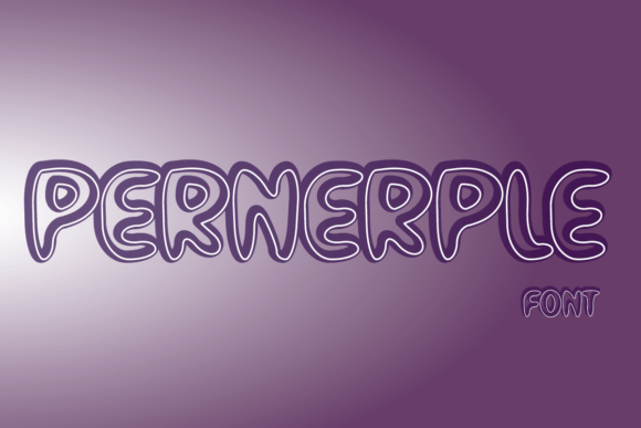 Pernerple: A Fun Decorative Font for Web Design