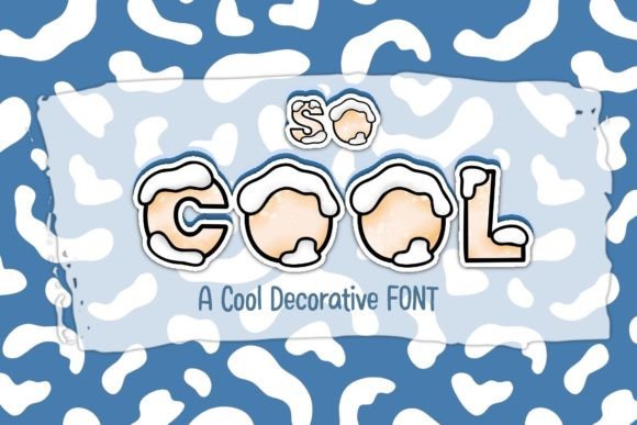 So Cool Typeface for Bold Campaign Visuals