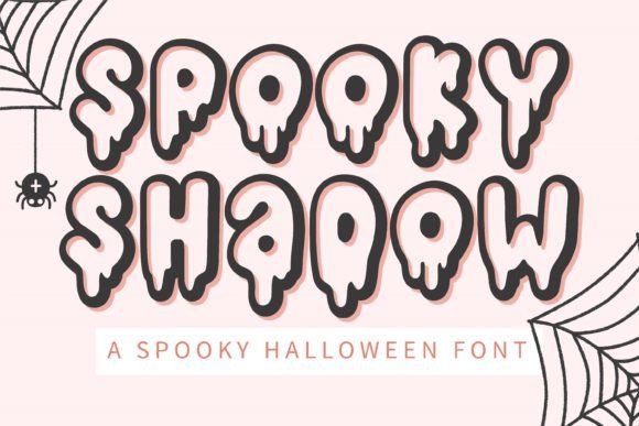 Spooky Shadow Font for High-Impact Halloween Campaigns