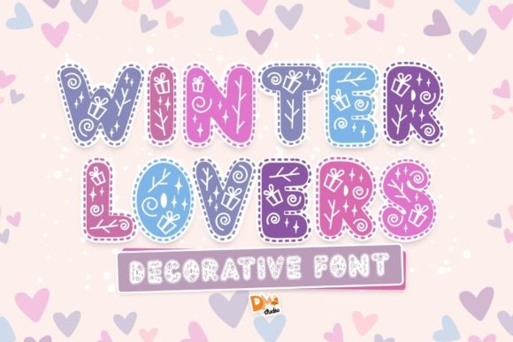 Winter Lovers: A Modern Decorative Typeface for Digital Design